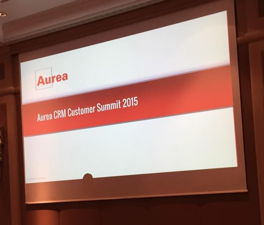 Präsentation der Aurea am CRM Summit